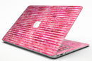 Pink Watercolor Stripes - MacBook Air Skin Kit