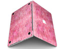 Pink Watercolor Stripes - MacBook Pro with Retina Display Full-Coverage Skin Kit