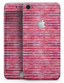 Pink Watercolor Stripes - Skin-kit for the iPhone 8 or 8 Plus