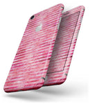 Pink Watercolor Stripes - Skin-kit for the iPhone 8 or 8 Plus