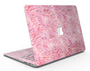 Pink Watercolor Tiger Pattern - MacBook Air Skin Kit