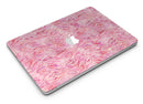Pink Watercolor Tiger Pattern - MacBook Air Skin Kit