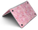 Pink Watercolor Tiger Pattern - MacBook Air Skin Kit