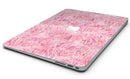 Pink Watercolor Tiger Pattern - MacBook Air Skin Kit