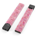 Pink Watercolor Tiger Pattern - Premium Decal Protective Skin-Wrap Sticker compatible with the Juul Labs vaping device