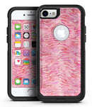Pink Watercolor Tiger Pattern - iPhone 7 or 8 OtterBox Case & Skin Kits