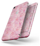 Pink Watercolor Tiger Pattern - Skin-kit for the iPhone 8 or 8 Plus