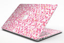 Pink Watercolor Triangle Pattern - MacBook Air Skin Kit