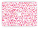 Pink Watercolor Triangle Pattern - MacBook Pro with Retina Display Full-Coverage Skin Kit