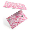 Pink Watercolor Triangle Pattern - Premium Protective Decal Skin-Kit for the Apple Credit Card