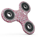 Pink Watercolor Triangle Pattern Full-Body Fidget Spinner Skin-Kit