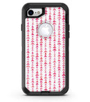 Pink Watercolor Triangle Pattern V2 - iPhone 7 or 8 OtterBox Case & Skin Kits