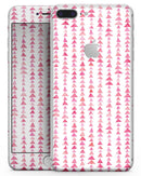 Pink Watercolor Triangle Pattern V2 - Skin-kit for the iPhone 8 or 8 Plus