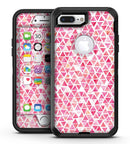 Pink Watercolor Triangle Pattern - iPhone 7 Plus/8 Plus OtterBox Case & Skin Kits