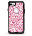 Pink Watercolor Triangle Pattern - iPhone 7 or 8 OtterBox Case & Skin Kits