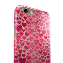 Pink Watercolor V3 iPhone 6/6s or 6/6s Plus 2-Piece Hybrid INK-Fuzed Case