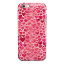 Pink Watercolor V3 iPhone 6/6s or 6/6s Plus 2-Piece Hybrid INK-Fuzed Case