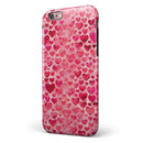 Pink Watercolor V3 iPhone 6/6s or 6/6s Plus 2-Piece Hybrid INK-Fuzed Case