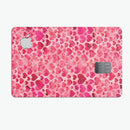 Pink Watercolor V3 - Premium Protective Decal Skin-Kit for the Apple Credit Card