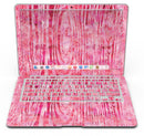 Pink Watercolor Woodgrain - MacBook Air Skin Kit