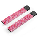 Pink Watercolor Woodgrain - Premium Decal Protective Skin-Wrap Sticker compatible with the Juul Labs vaping device