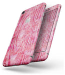Pink Watercolor Woodgrain - Skin-kit for the iPhone 8 or 8 Plus