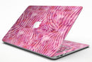 Pink Watercolor Zebra Pattern - MacBook Air Skin Kit