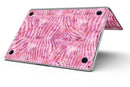 Pink Watercolor Zebra Pattern - MacBook Pro with Retina Display Full-Coverage Skin Kit