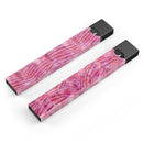 Pink Watercolor Zebra Pattern - Premium Decal Protective Skin-Wrap Sticker compatible with the Juul Labs vaping device
