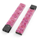 Pink Watercolor Zebra Pattern - Premium Decal Protective Skin-Wrap Sticker compatible with the Juul Labs vaping device