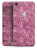 Pink Watercolor Zebra Pattern - Skin-kit for the iPhone 8 or 8 Plus