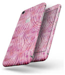 Pink Watercolor Zebra Pattern - Skin-kit for the iPhone 8 or 8 Plus