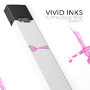 Pink Watercolored Heart Anchor - Premium Decal Protective Skin-Wrap Sticker compatible with the Juul Labs vaping device