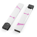 Pink Watercolored Heart Anchor - Premium Decal Protective Skin-Wrap Sticker compatible with the Juul Labs vaping device