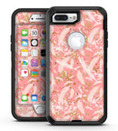 Pink Waterstrokes Over Scattered Gold - iPhone 7 Plus/8 Plus OtterBox Case & Skin Kits