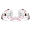 Pink Wavy Leaves Pattern Full-Body Skin Kit for the Beats by Dre Solo 3 Wireless Headphones