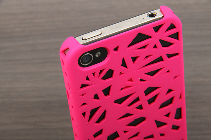 The Pink Web Case for the iPhone 4/4s or 5
