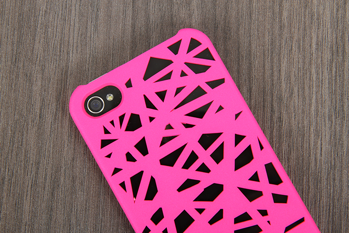 The Pink Web Case for the iPhone 4/4s or 5