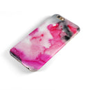 Pink and Black Absorbed Watercolor Texture iPhone 6/6s or 6/6s Plus 2-Piece Hybrid INK-Fuzed Case