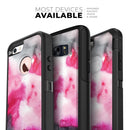 Pink and Black Absorbed Watercolor Texture - Skin Kit for the iPhone OtterBox Cases