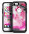 Pink and Black Absorbed Watercolor Texture - iPhone 7 or 8 OtterBox Case & Skin Kits