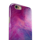 Pink and Blue Fume Clouds iPhone 6/6s or 6/6s Plus 2-Piece Hybrid INK-Fuzed Case