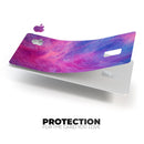 Pink and Blue Fume Clouds - Premium Protective Decal Skin-Kit for the Apple Credit Card