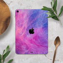 Pink and Blue Fume Clouds - Full Body Skin Decal for the Apple iPad Pro 12.9", 11", 10.5", 9.7", Air or Mini (All Models Available)
