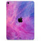 Pink and Blue Fume Clouds - Full Body Skin Decal for the Apple iPad Pro 12.9", 11", 10.5", 9.7", Air or Mini (All Models Available)