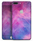 Pink and Blue Fume Clouds - Skin-kit for the iPhone 8 or 8 Plus