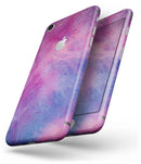 Pink and Blue Fume Clouds - Skin-kit for the iPhone 8 or 8 Plus