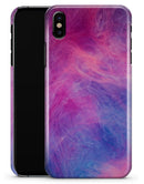 Pink and Blue Fume Clouds - iPhone X Clipit Case