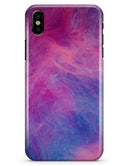 Pink and Blue Fume Clouds - iPhone X Clipit Case