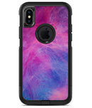 Pink and Blue Fume Clouds - iPhone X OtterBox Case & Skin Kits